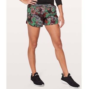 Lululemon Choose A Side Short 3" Red Zen Garden